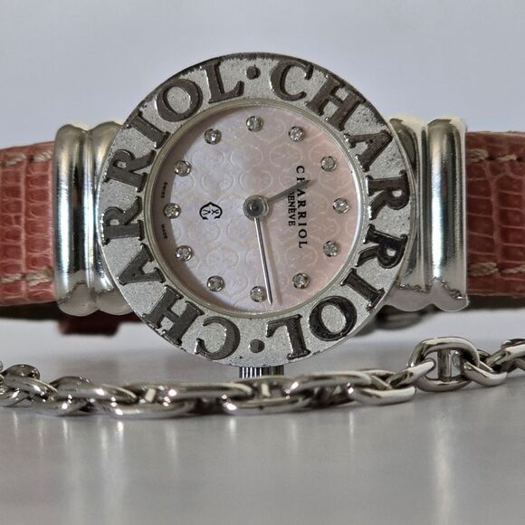 Charriol Saint-Tropez 12P Diamond Sterling Silver Water Resistant Watch main image 7